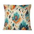 thumbnail image 3 of Designart "Earthy Nomadic Artwork" Boho Printed Throw Pillow, 3 of 5