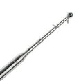 thumbnail image 3 of Portable Collapsable Pole 79" Stainless Steel Telescoping Flagpole Banner Tour Guide Teachers Flag Sign with Non-slip Sponge Cover Grip Handle（Black+Blue）, 3 of 7