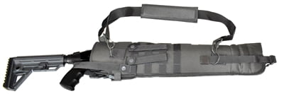 Foam Padded MOLLE Tactical Shotgun Scabbard Sleeve Case for 870 500 Desert Camo 