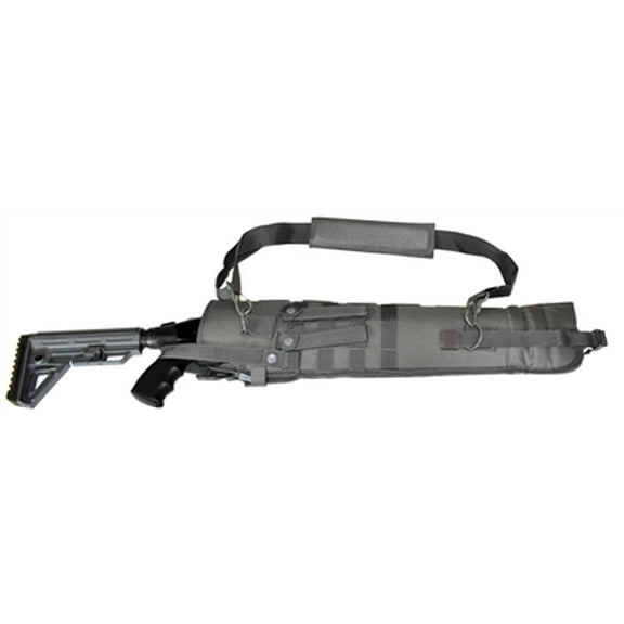 Trinity Rifle Shotgun Scabbard Padded Case Gray for Benelli M2.