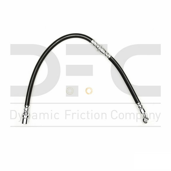 Rear Right Dynamic Friction Company Brake Line Hose 350-13014 For 1990-1999 Subaru Legacy, 1993-2001 Subaru Impreza