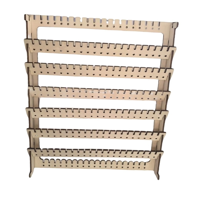 Organizador de Joyas Soporte para Pendientes Estante Expositor de Madera Almacenamiento con Base Estable Y Gran Capacidad Adecuado para Dormitorio Toc