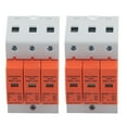 thumbnail image 4 of Protection contre les Surtensions, Fenêtre Visible AC 420V 2Pcs Din Rail Parafoudre Dispositif PC Shell Ignifuge avec des Indicateurs Rouges Verts pour l'Électronique Domestique Imax: 20ka, Imax: 40ka, Imax: 60ka, 4 of 8