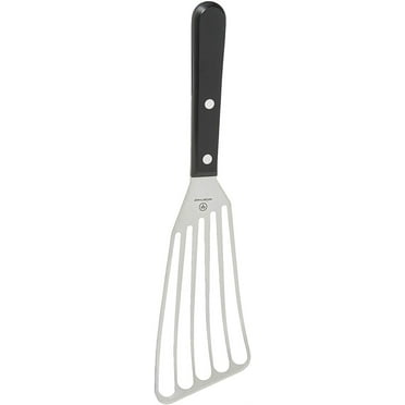 WÜSTHOF Gourmet 6.5" Offset Slotted Spatula,Silver/Black