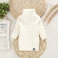 thumbnail image 2 of Boys Girls Turtleneck Sweaters Soft Warm Children's Sweater Top, 2 of 2
