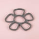 thumbnail image 5 of Wosthever Almohadilla de aislamiento térmico de silicona, accesorios para el hogar, alfombrilla protectora para interiores, mantel individual Cocina y Comedor Gris Wosthever HA080348-01, 5 of 6