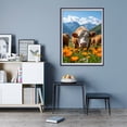 thumbnail image 7 of Diamond Art Kits for Adults - 5d Mountain Cow Among Orange Flowers Diamond Painting for Adults, Diamond Art for Adults Beginners, Diamond Painting Kits for Adults for Home Wall Decor, 7 of 7