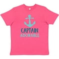 thumbnail image 3 of Inktastic Captain Adorable, Boat Anchor, Sailor, Sailing Youth T-Shirt, 3 of 5