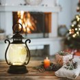 thumbnail image 5 of Christmas Decorations Glow, Christmas Vintage Decorative Lanterns with LED String Light, Small Flashing LED Tabletop & Hanging Decor for Trees, Home, Dining Table Props Christmas Gifts, 5 of 7