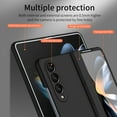thumbnail image 3 of Allytechgroup 360 Full Protective Phone Case for Samsung Galaxy Z Fold 4 With Hinge Protection Built-in Screen Protector Compatible Wireless Charging with Stylus Pen Holder & Stylus Pen - Black, 3 of 7