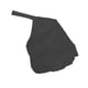 thumbnail image 4 of Falda enagua trasera para mujer, falda tipo pannier, falda de boda Negro, 4 of 9