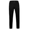 thumbnail image 2 of Little Donkey Andy Men's Fleece lined Hiking Ski Snow Pants, Winter Windproof Softshell Pants, Warm and Water Repellent, Black S, 2 of 7