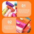 thumbnail image 3 of Portable Lipstick Cases with Mirror in Cloth Multi Color for Storage Use 12 Pcs, 3 of 8