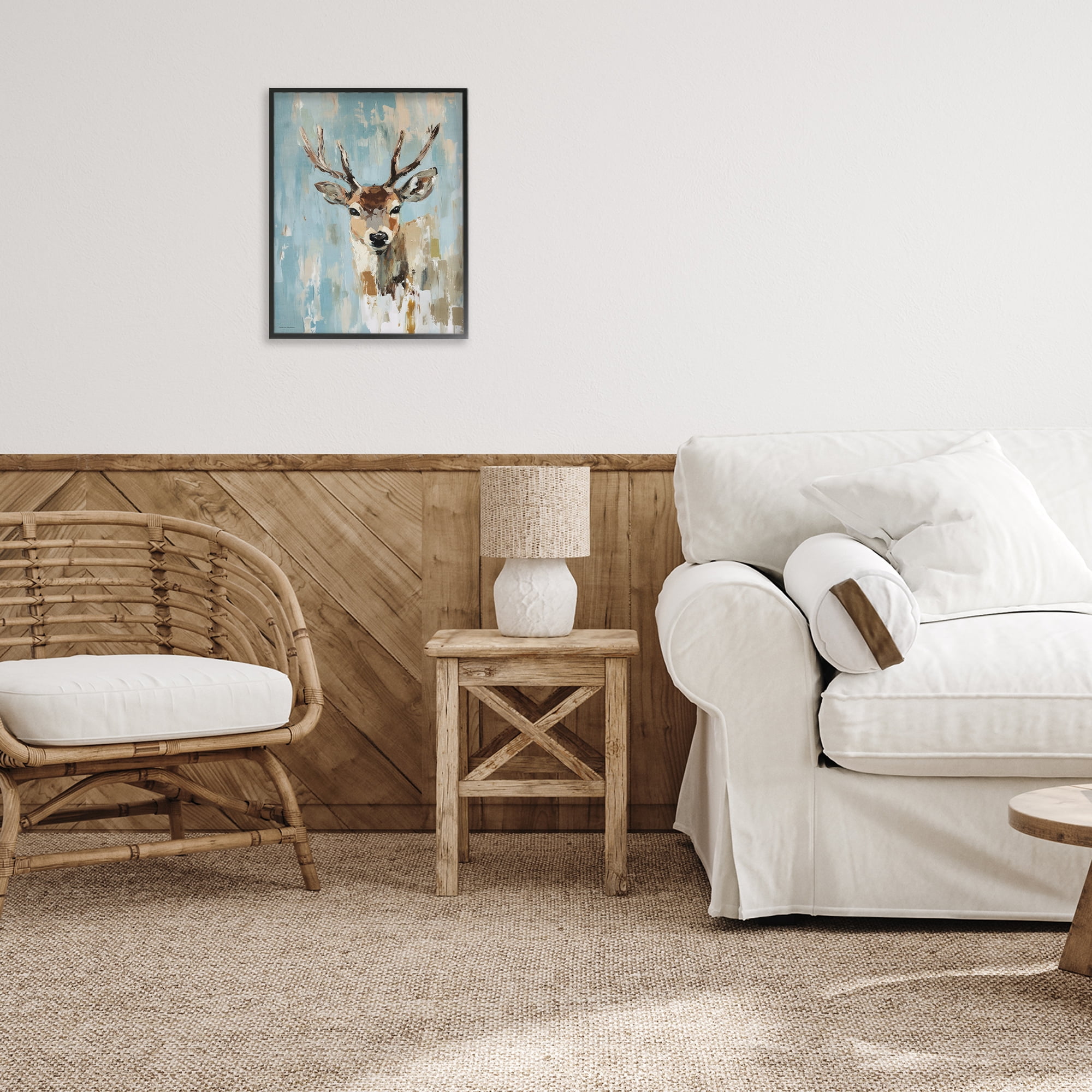 Stupell Industries Echoes Of The Wild Black Framed Giclee Art, design by Svetlana Aleynikova
