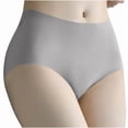thumbnail image 5 of Sakmal Ladies Underwear Panties Briefs Plus Size Panties Soft Gray Ladies Underwear M, 5 of 5