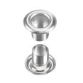 thumbnail image 3 of Unique Bargains 10 x 5 x 7mm Alloy Grommets Eyelets with Washers Silver Tone 200 Set, 3 of 6