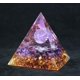 thumbnail image 5 of Piedra triturada 5 cm Chakra cristal pirámide decoración del hogar artesanía BRILLAR Rojo Verde, 5 of 5
