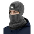 thumbnail image 2 of REDESS Balaclava Ski Mask with Light for Men and Women,USB Rechargeable LED Headlamp Winter Warm Balaclava,Black, 2 of 7