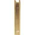thumbnail image 4 of 5"W x 10"D x 30"H Thin Olympic Rough Cedar Woodgrain TimberThane Corbel, Primed Tan, 4 of 6