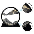 thumbnail image 3 of Aoderun Moving Sand Art Picture 3D Color Quicksand Decor Home Relaxing Toy (7" Black), 3 of 5