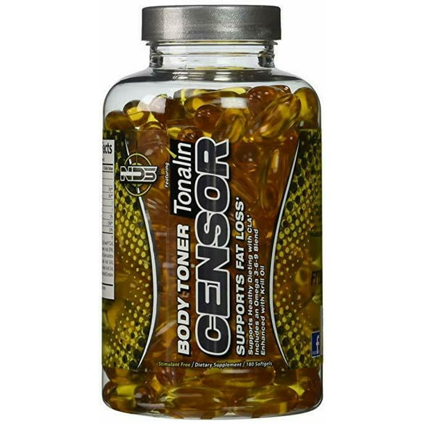 Censor Fat Loss and Body Toner with CLA, Fish Oil, Safflower and