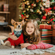 thumbnail image 5 of Paquete de 4 bandanas navideñas para perros, accesorios navideños para mascotas, decoración para perros y gatos pequeños a grandes, 5 of 5