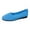 Sky Blue, variant on Rokment Women's Solid Knitted Wedges Ballet Flat Slip on Socks Dress Shoes Comfortable Fashion Casual Round Toe Low Heels Walking Driving Loafers for Spring Fall AG Size 6