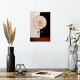thumbnail image 2 of Elephant Stock Series Vii No. 5 Wall Art - Vertical Canvas Wall Art - Living Room Wall Decor - Abstract Canvas - Black And Red Decor By Hilma Af Klint - 8" x 12", 2 of 8