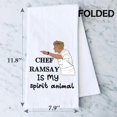 thumbnail image 2 of shiyou-Hk Chef Ramsay Kitchen Towel Cooking Show Gifts Chef Ramsay Fans Gift Chef Ramsay is My Spirit Animal (Chef Ramsay Towel ca), 2 of 4