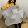 thumbnail image 3 of Jeté de couverture chauffant électrique, chauffage rapide en flanelle 115 x 75 cm, coussin de couverture chaud pour corps de jambe pour coussin de couverture chaud pour corps de jambe(Gris foncé), 3 of 8