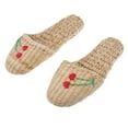 thumbnail image 2 of Sandalias/Zapatillas naturales hechas a mano con artículos de paja para hombres y mujeres 40 Zulema Zapatillas de paja, 2 of 8