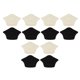 thumbnail image 1 of Almohadillas Para Talón ANGGREK 6 Pares Autoadhesivas Suaves Blanco Negro, 1 of 7