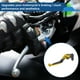 thumbnail image 3 of Palancas de freno y embrague para Yamaha YZF R1 09-14, aleación de aluminio, dorado y negro, 3 of 6