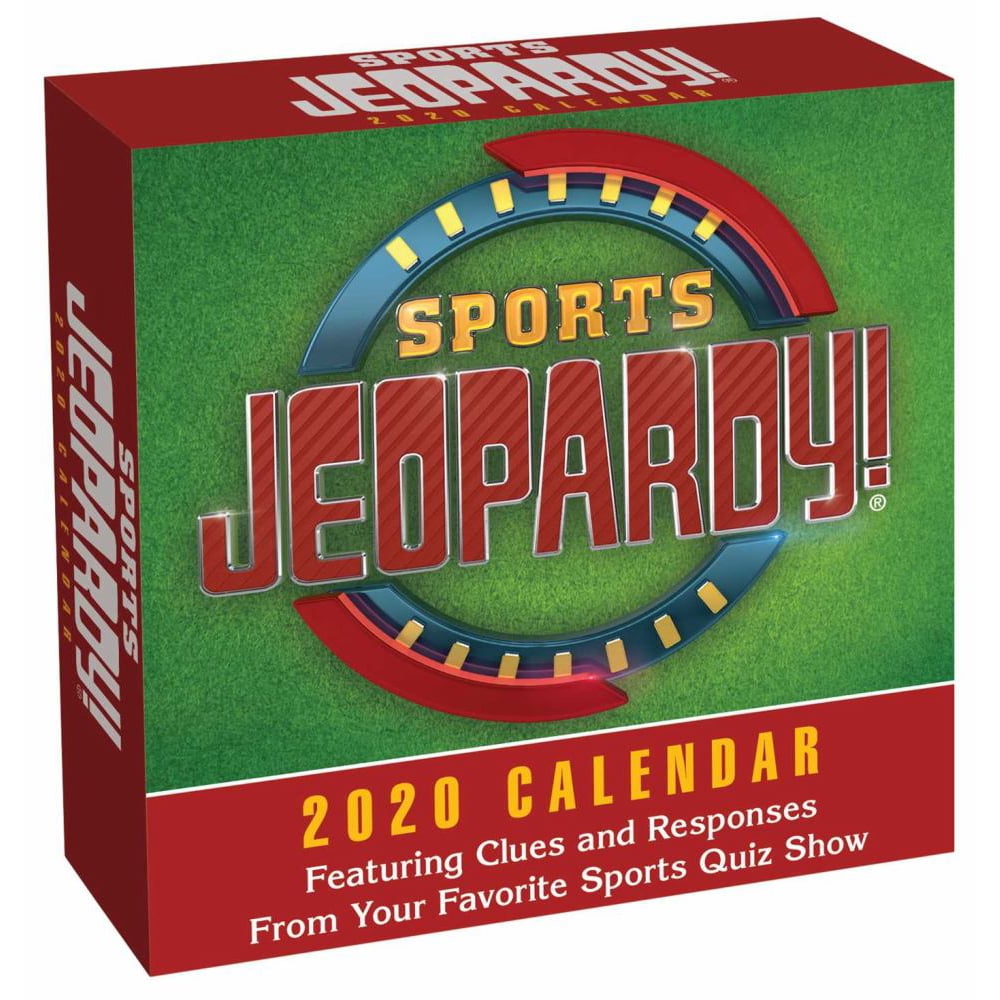Sports Jeopardy! 2020 DayToDay Calendar