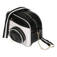 thumbnail image 6 of Worgeous Cute Camera Handbag Purse Shoulder Retro Shape 's Black, 6 of 8
