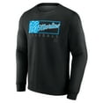 thumbnail image 2 of Men's Fanatics Black Miami Marlins Focus Fleece Pullover Sweatshirt, 2 of 3