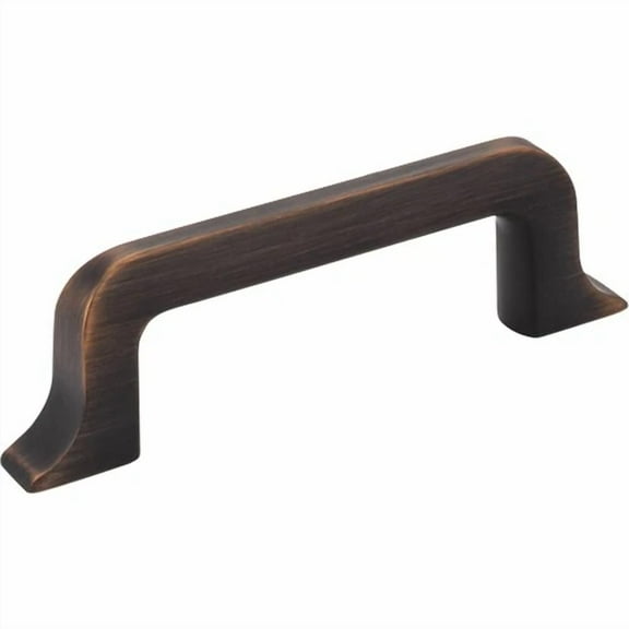 Jeffrey Alexander Callie 3" Center-To-Center Bar Pull, Brushed Oil Rubbed Bronze