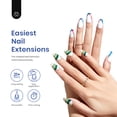 thumbnail image 2 of Beetles Gel Nail Kit Easy Nail Extension Set, 2 In 1 Nail Glue Gel Base Coat with Pre-shaped Short Ballerina Soft Gel Nail Tips and U V LED Nail Lamp Acrylic Nail Clipper for DIY Manicure, 2 of 8