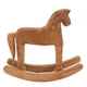 thumbnail image 2 of Juguetes Caballo Balancín De Madera Antiguo De La Suerte Tallado A Mano Caballo De Troya Decoración De Mesa Para El Hogar Salón Oficina Dormitorio, 2 of 7