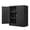 Black, variant on Metal Storage Cabinet, Locking Storage Cabinet with Adjustable Shelves, 36.2" H Steel Cabinet for Garage, Home, Office, Utility Room-Black