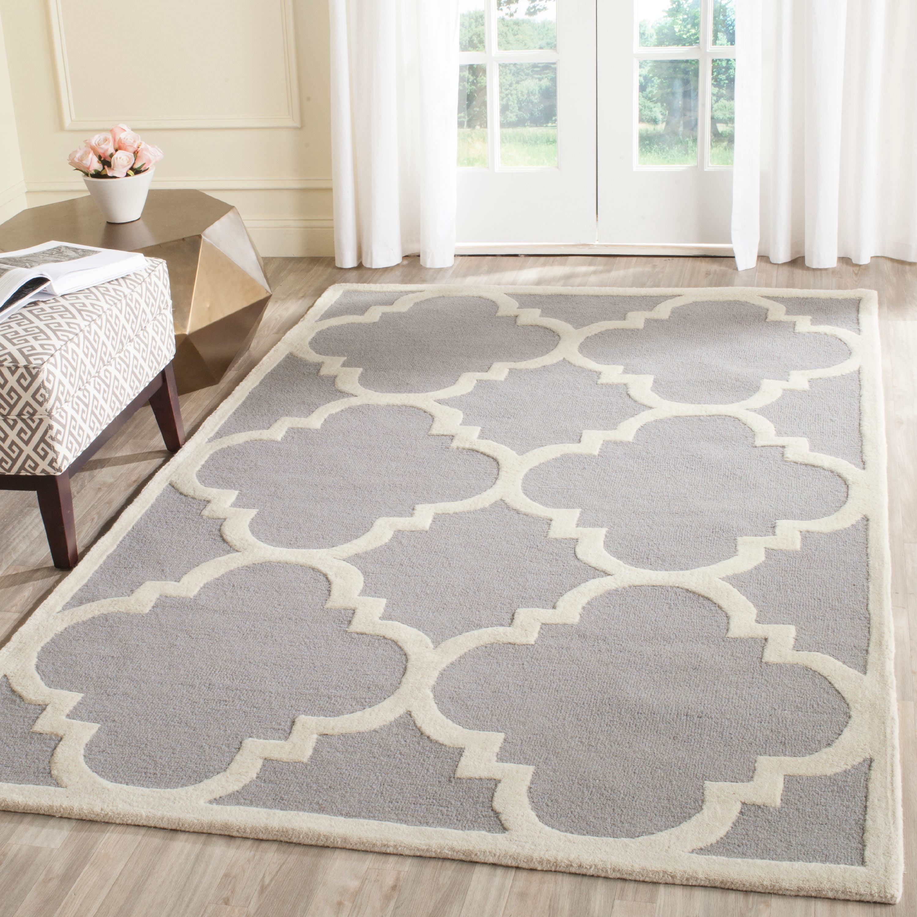 Safavieh Cambridge Justine Geometric Quatrefoil Area Rug or Runner