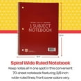 thumbnail image 6 of Spiral Wide Ruled Notebook, 6 of 6