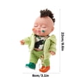 thumbnail image 3 of Vinyl Simulation Pouty Face Fashion Doll 8.66 Inch Poseable Figure Outfit Changeable Kids Gift, 3 of 7