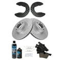 thumbnail image 2 of Front Ceramic Brake Pad, Performance Rotor & Dust Shield Kit for BMW BKA21815 Fits select: 2011-2017 BMW X3, 2015-2018 BMW X4 XDRIVE28I, 2 of 6