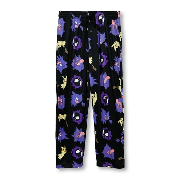 Mens Pokemon Ghost and Poison Type Lounge Pants