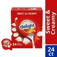 International Delight Coffee Creamer Singles, Sweet & Creamy, Shelf