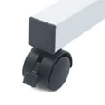thumbnail image 3 of Height Adjustable Rolling Table Laptop Notebook Stand Tiltable Table Top Desk Sofa Bed Side Table Suitable for Bedroom Living Room Study Office Conference Room to Place Computers Projectors Books, 3 of 11