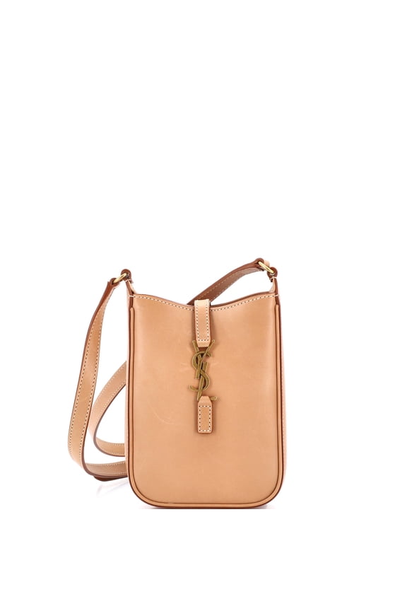 Pre-Owned Le 5 a 7 Vertical Shoulder Bag Leather Mini By Rebag