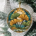 thumbnail image 2 of Ginkgo Leaves Ornament – Unique Personalized Ornament Christmas 2025, Custom Text Keepsake for Families, Friends & Nature Lovers, 2 of 4