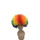 thumbnail image 4 of Peluca de payaso multicolor Sincero para jóvenes y adultos accesorios de disfraces, 4 of 4
